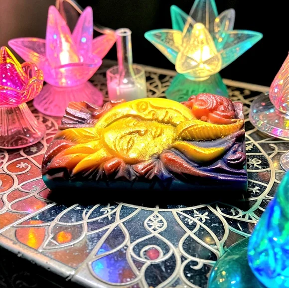 Hand Crafted, Wicked Worthy, Sol and Luna Soap - Picture 4 of 5